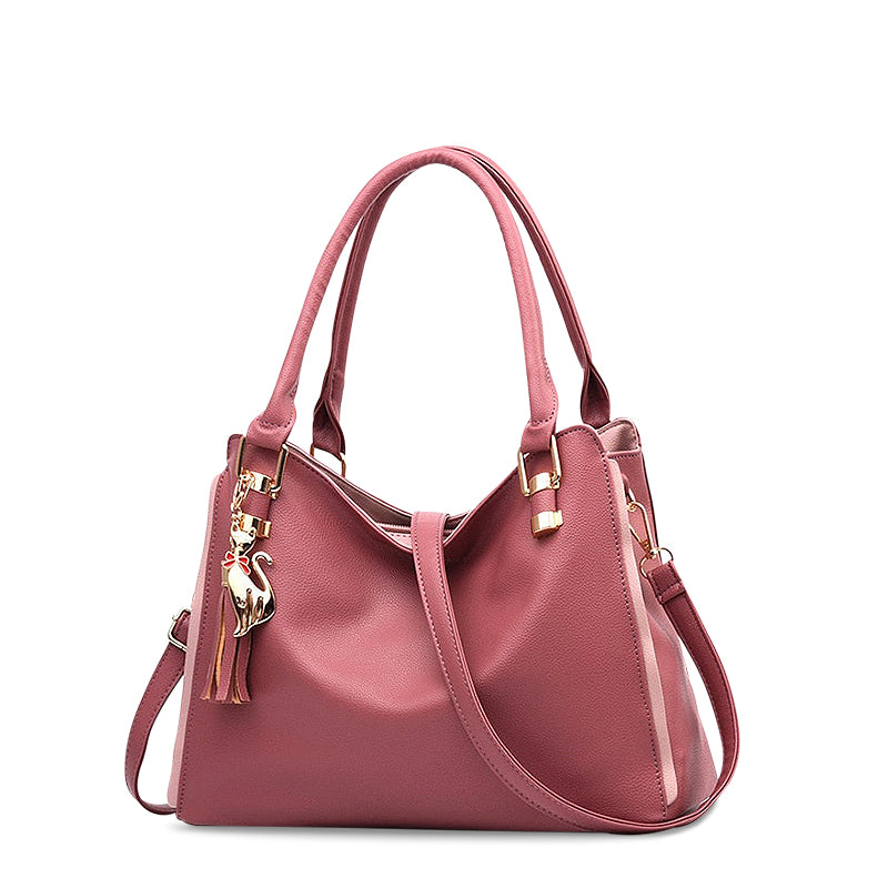 Havana Leather Shoulder Bag handbag cross body satchel for woman